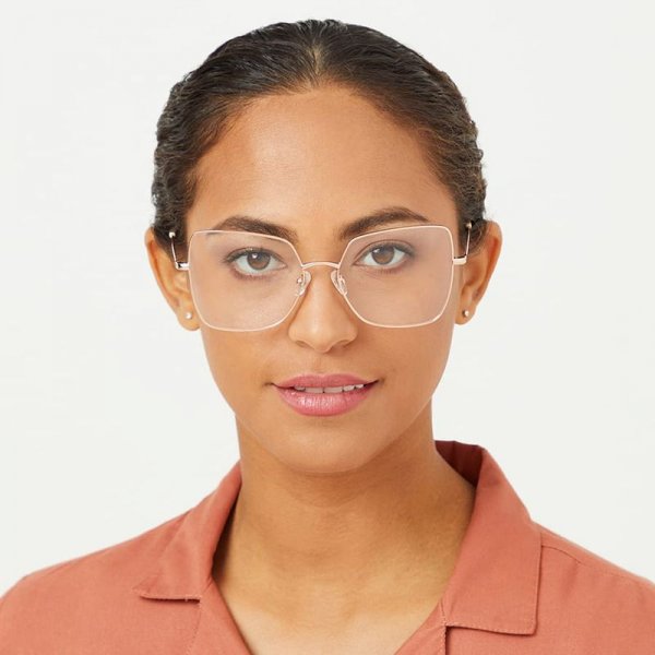 Hexagon Glasses in Metal