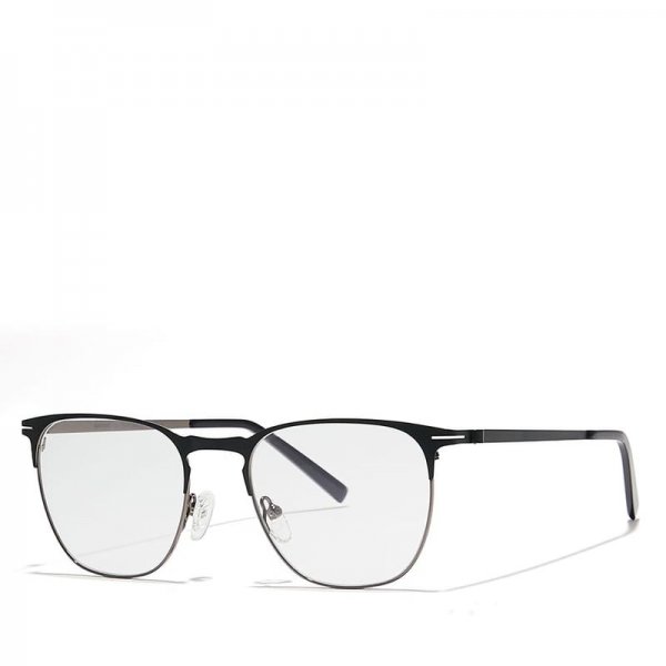 Square Glasses in Metal